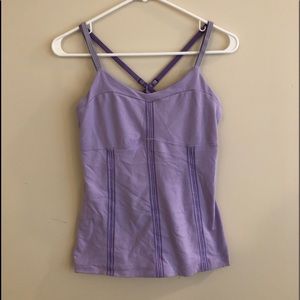 Purple Lululemon Tank Top